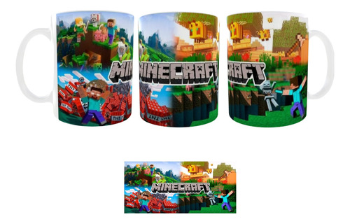 Taza Mágica De Minecraft