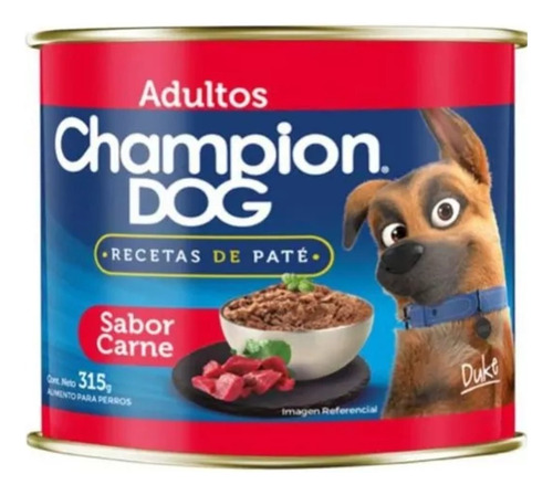 Champion Dog Adulto Paté Sabor Carne 315g