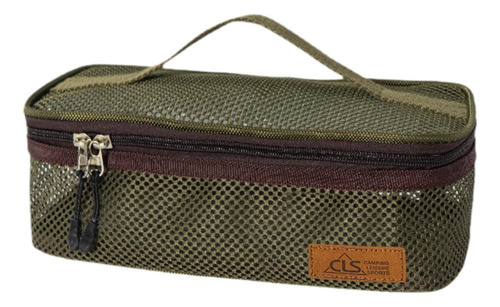 Bolsa Organizadora De Viaje Para Utensilios Verde Profundo