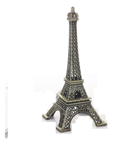 Hola París: Torre Eiffel A Escala En Metal