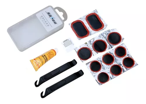 Ghguole Parches Bicicleta,57pcs Kit Repara Pinchazos Bicicleta,Kit  Reparación Neumáticos Bicicletas,Kit Parche Bicicletas Autoadhesivo,Kit  Antipinchazos Bicicleta para Bici de Carretera/Montaña/Motos : :  Coche y moto