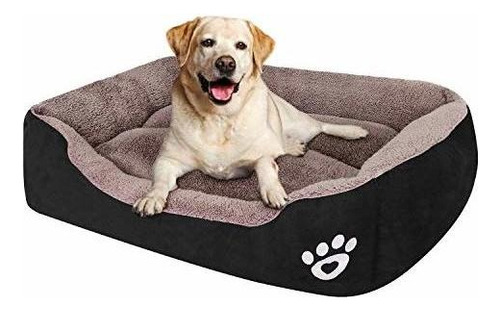 Cama Para Perros Medianos Y Grandes - Comoda Y Segura 