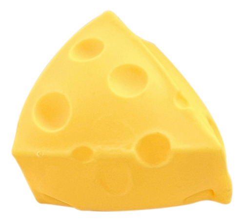 Cheese Stress Toy Squeeze, Suave Y Elástico, Con Queso Reali