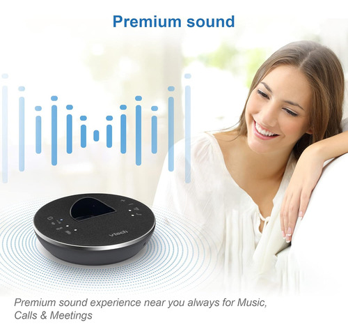 Vtech Ls6381-2 Altavoz Bluetooth Con Cancelación De Eco, ...