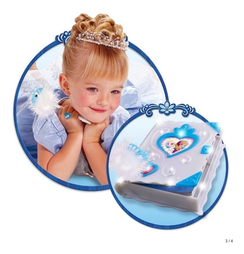 Diario Magico Disney Frozen Luz Y Sonido Ditoys Lny 1843