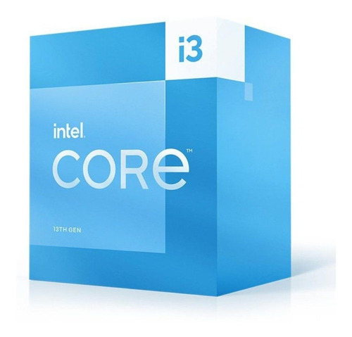 Procesador Intel Core I3-13100 3.40/4.50ghz 12mb Sm Lga1700