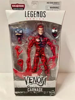 SPIDER-MAN Figura de acción Carnage Marvel Legends Tamaño 21 cm Venom figure 