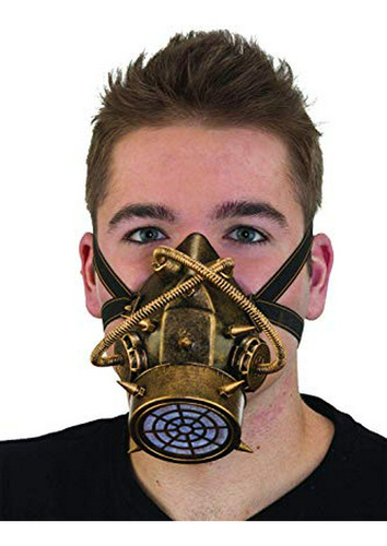 Accesorio Para Disfraz - Máscara De Gas Estilo Steampunk Con