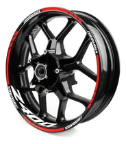 Comprar Calcos Rojas Para Llantas Kawasaki Z400 - Otros A Pedido