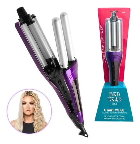 Waflera Digital Onduladora Cabello Bed Head Profundas Ondas