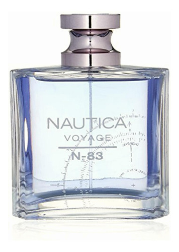 Voyage N-83 By Nautica 3.4 Ounce/100 Ml Eau De Toilette Men