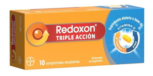 Redoxon Triple Accion X 10 Comprimidos Rec.