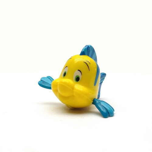Muñeco De Goma Dura Mini Disney Flounder.