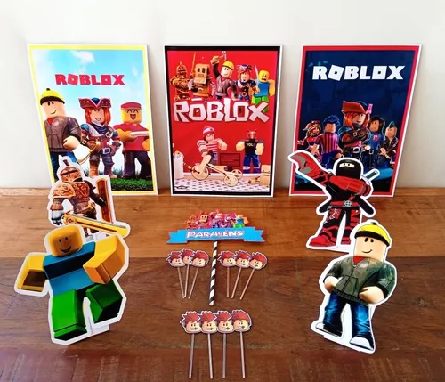 Kit Caixas Roblox- 18 Itens