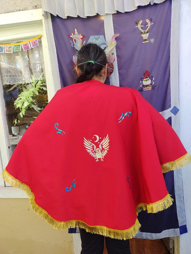 Capa Danza La Tirana Diablada Fiestas Patrias Escolar Diseño Aguila Creaciones Zaimor