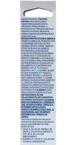 Imagen 6 de 8 de Collar Antipulgas 2 En 1 Gato Pulgas Garrapatas 5 Cajas