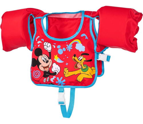 Boia Colete Infantil Salva Vidas - Mickey Mouse  Fator 50+