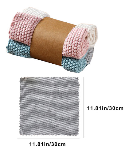 Toallitas Limpiadoras De Microfibra P, Absorbente Y Secante,