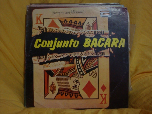 Vinilo Conjunto Bacara Siempre Con Felicidad C3