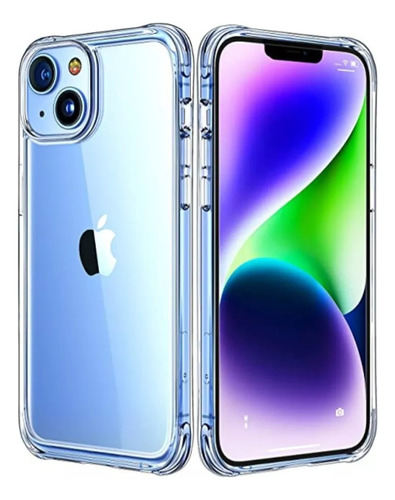 Capa Capinha Anti Shock Para Iphone 7 8 X Xr 11 12 13 14 Max Transparente Iphone 13 Pro Max (6.7)