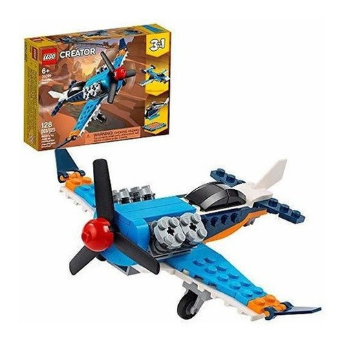 Lego Creator 3in1 Propeller Plane Kit De Construccion 
