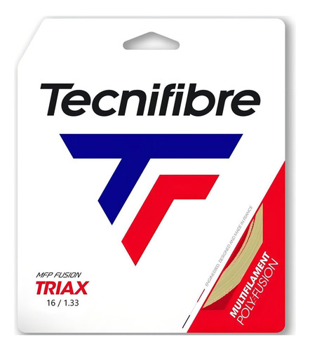 Tecnifibre Triax Natural 1.33mm - Set Multifilamento
