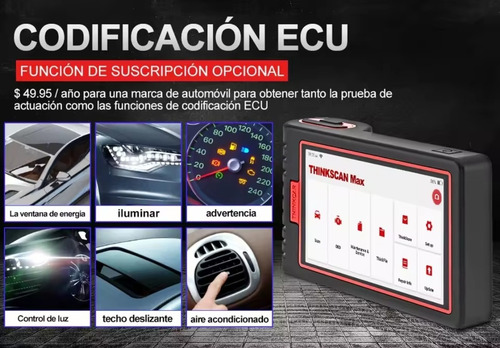 Scanner Automotriz Profesional Thinkscan Max 2