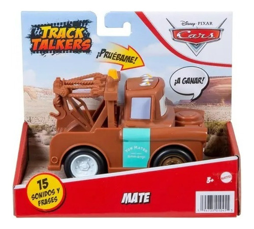 Cars Auto Parlante Track Talkers Disney Pixar Hch22 Mattel Personaje Mate