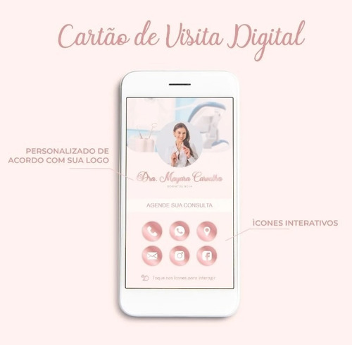 Imagem 3 de 4 de Cartão De Visita Digital Interativo