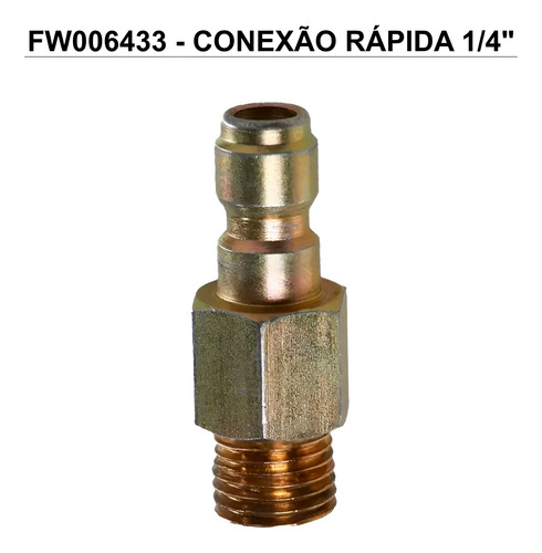 Canhão De Espuma Wap Snow Foam Conexão Rápida 1/4 - Fw006433