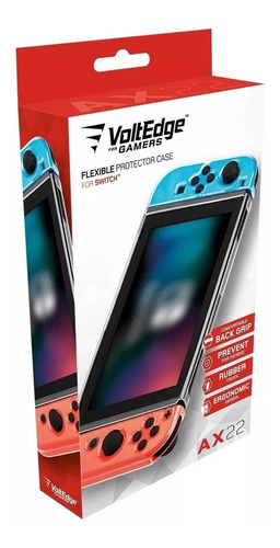 Voltedge Ax22 Protector Flexible Para Nintendo Switch