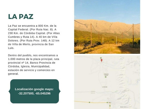 Imagen 4 de 15 de Loteo En La Sierra La Paz Córdoba