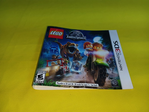 Portada Original Lego Jurassic World Nintendo 3ds