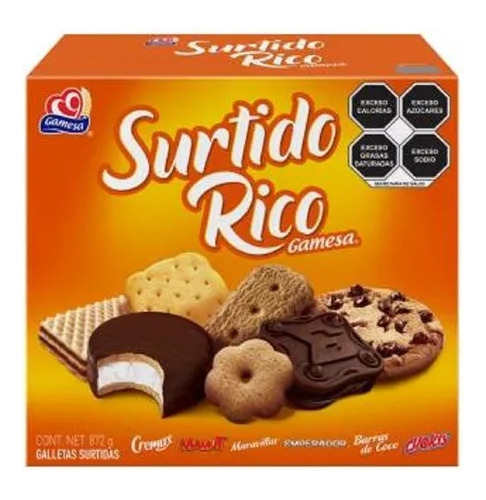 Surtido Rico Gamesa 872 G