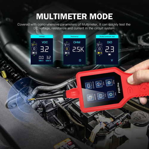 Probador De Circuito De Coche R P100 Pro Automotive Power 9-