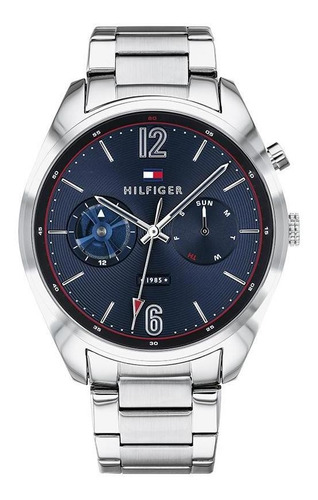 Reloj Tommy Hilfiger Caballero Color Plateado 1791551 - S007