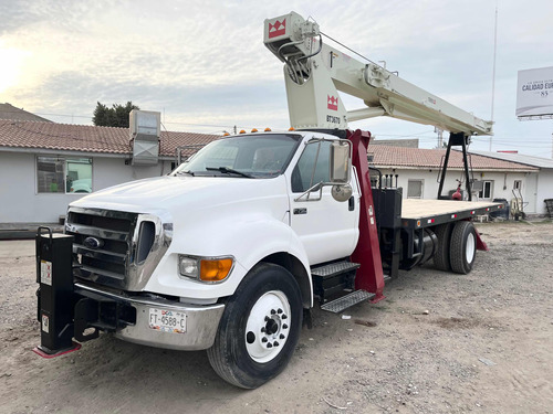 Grua Titan Terex De 18 Tons En Camion Ford F750 Mod 2008