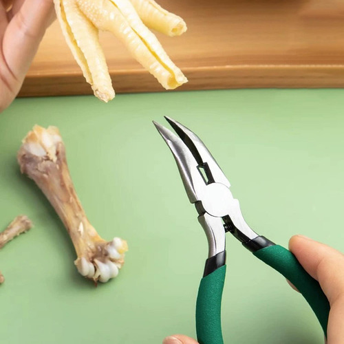 2 Herramienta Deshuesada Para Patas De Pollo, Clip Verde