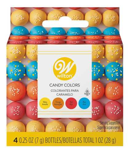 Colorantes Para Chocolate (liposolubles) Wilton - Primario