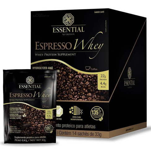 Espresso Whey Café 33g (14 Unidades - 462g) - Essential