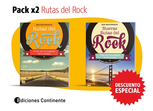 Pack 2 Tomos Viajes Por Los Lugares De La Musica-rutas Del R