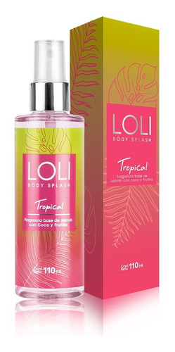 Body Splash Loli Tropical 110 Ml