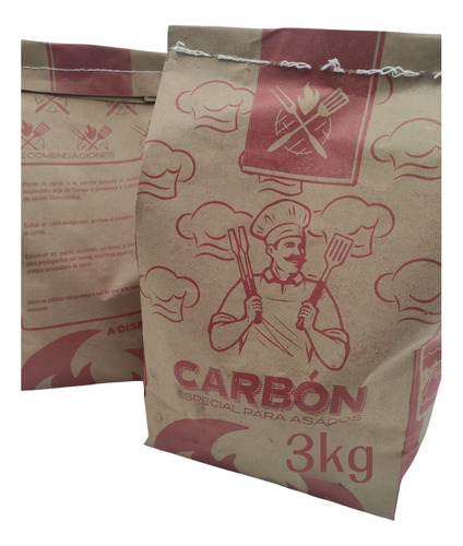 Carbón Especial Vegetal Premium Importado 3kg