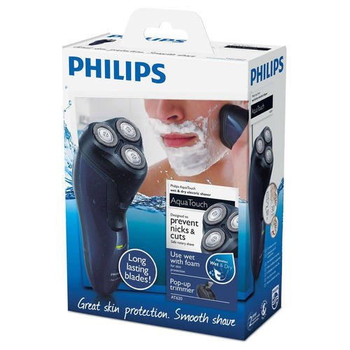 Afeitadora Eléctrica Uso Seco Y Humedo At620 Philips