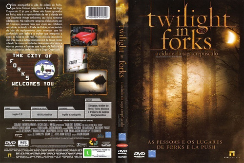 Dvd Twilight In Forks A Cidade Da Saga Crespusculo