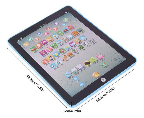 Tablet Pad Niños Niños Electrónico Preescolar Inglés