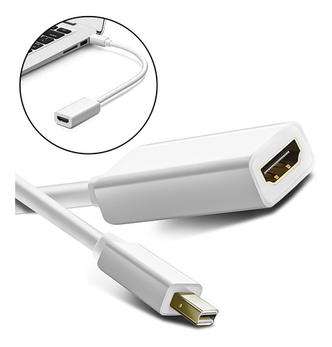 Adaptador O Cable Thunderbolt Mini Displayport Hdmi Mac Otec