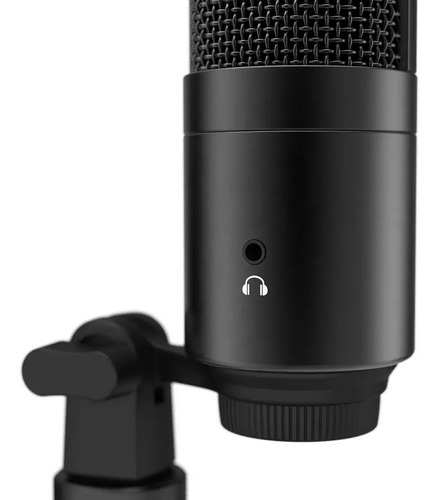 Microfone Fifine T683 Kit Streaming Podcast Profissional Cor Preto