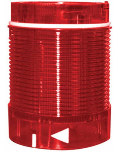 Torre Luz; 24v Ac Dc; Modulo Lente 1.969 In; Rojo; Led