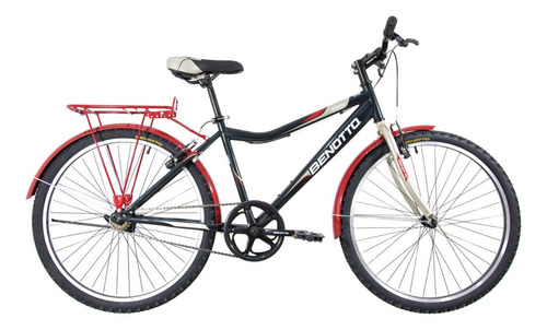 Bicicleta Benotto Montaña Strega R26 1v Frenos V Acero Color Verde oscuro Tamaño del cuadro Único